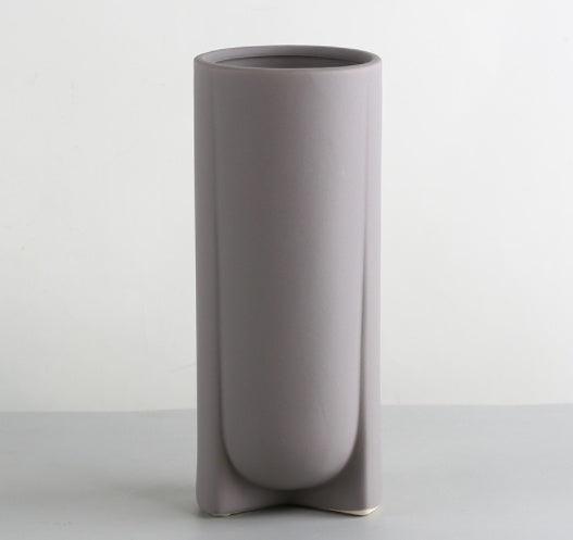 Porcelain Vase Ornaments Modern Minimalist Living Room Table Flower Arrangement Nordic Style Soft Decoration - Pacisia
