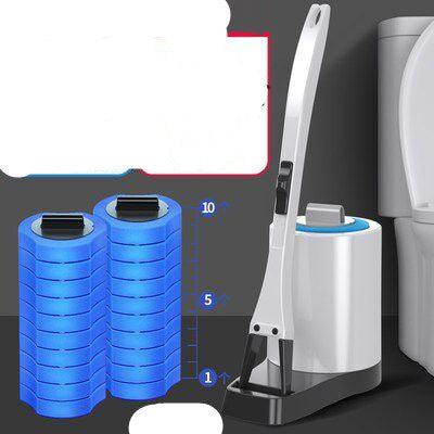 Toilet Brush Without Dead Angle Cleaning Toilet Brush Disposable Household Long Handle Cleaner Tool Bathroom Accessories - Pacisia