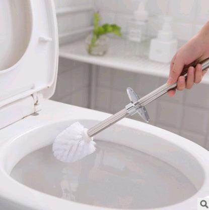 Toilet brush toilet brush with base long handle to dead corner toilet brush set decontamination cleaning brush toilet brush - Pacisia
