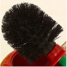 Long Handle Soft Hair Household Toilet Brush Cherry Toilet Brush Daily Necessities Creative Plastic Cleaning Brush Toilet Brush Set - Pacisia