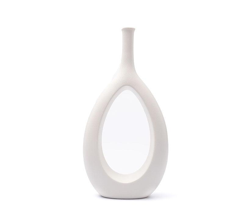 Living Room Art Vase Flower Ceramics Nordic Creative Minimalist TV Cabinet Porch Model Room Decoration Ornaments - Pacisia