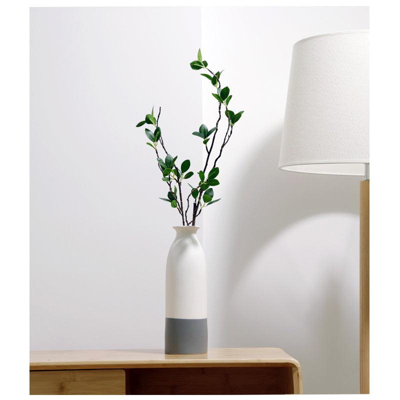 Simple Japanese-Style Vase, Ceramics, Literary, Fresh, Hydroponic, Nordic Home Accessories, Ornaments, Flowers And Dried Flowers - Pacisia