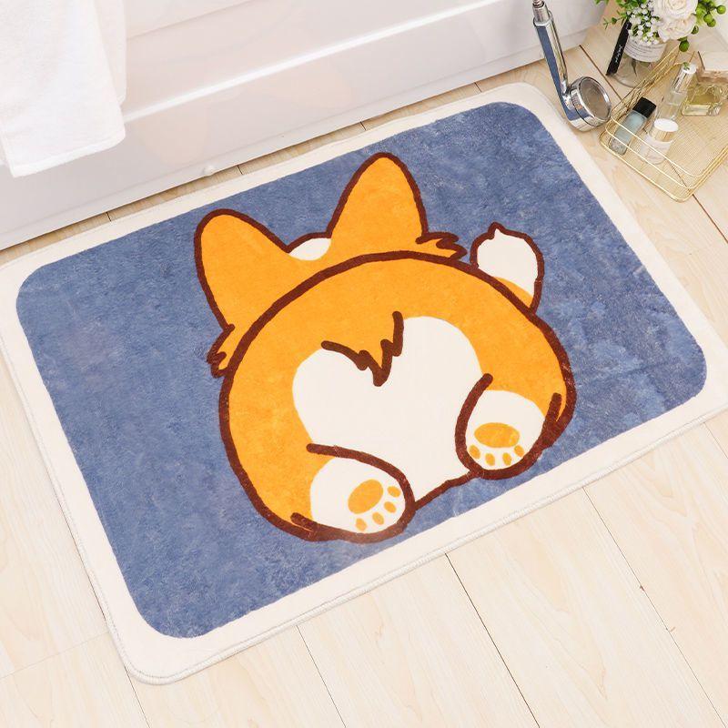 Foot mat household floor mat bathroom water absorption anti slip mat bedroom entrance mat toilet mat - Pacisia