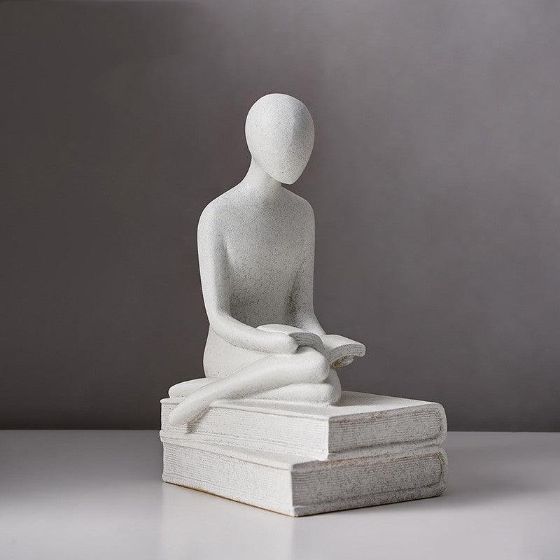 Living Room Decoration Nordic Home Decoration AbstractFigure Statue Modern Art Sculpture Aesthetic Room Decor Statue Of Love - Pacisia