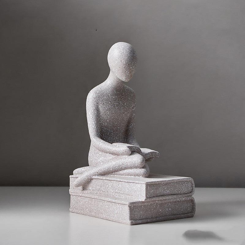 Living Room Decoration Nordic Home Decoration AbstractFigure Statue Modern Art Sculpture Aesthetic Room Decor Statue Of Love - Pacisia