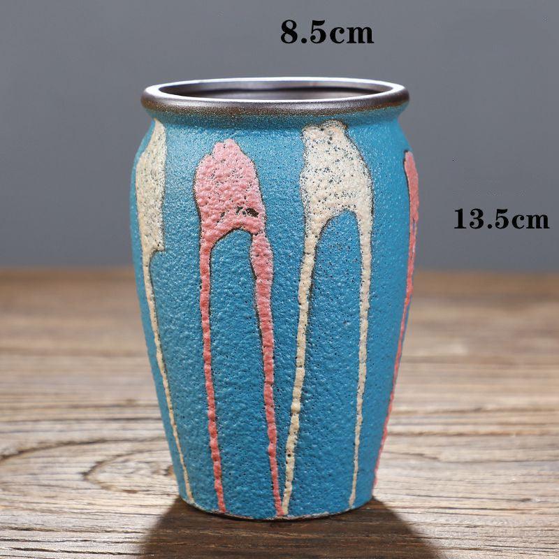 Creative Succulent Flowerpot Green Plant Vase Planter Bonsai Pot macetas Office Desktop Ornaments Ceramic Crafts Garden Art - Pacisia
