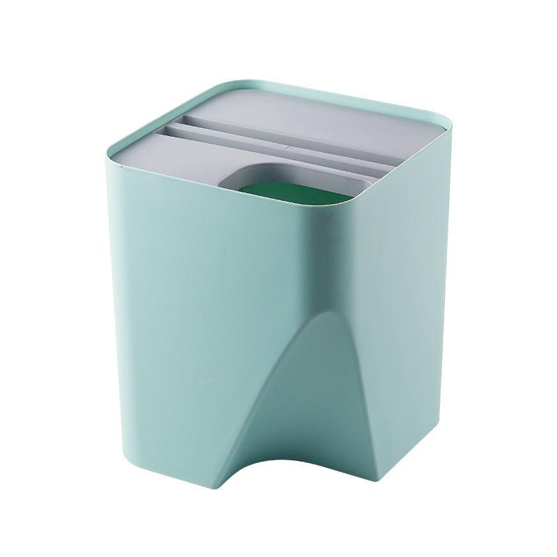 Kitchen Trash Can Recycle Bin Stacked Sorting Trash Bin Household Dry And Wet Separation Waste Bin Rubbish Bin for Bathroom - Pacisia