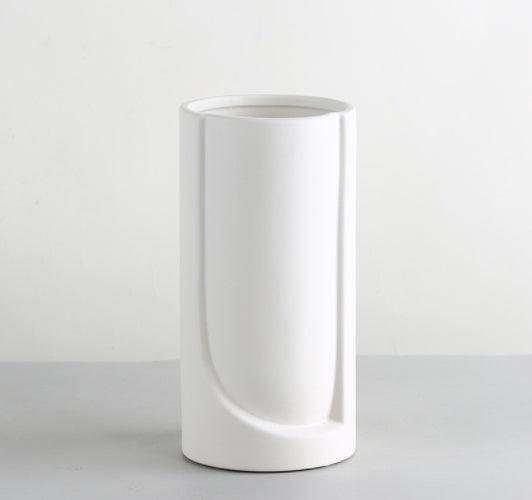 Porcelain Vase Ornaments Modern Minimalist Living Room Table Flower Arrangement Nordic Style Soft Decoration - Pacisia