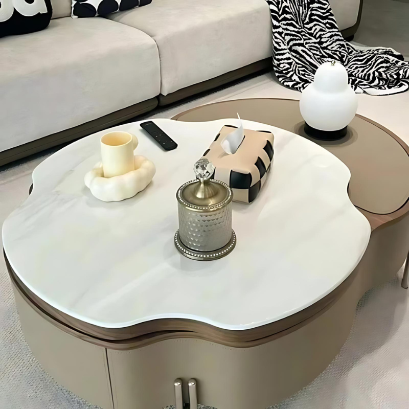 Nova Retro Lift Top Coffee Table - Modern Solid Wood Design