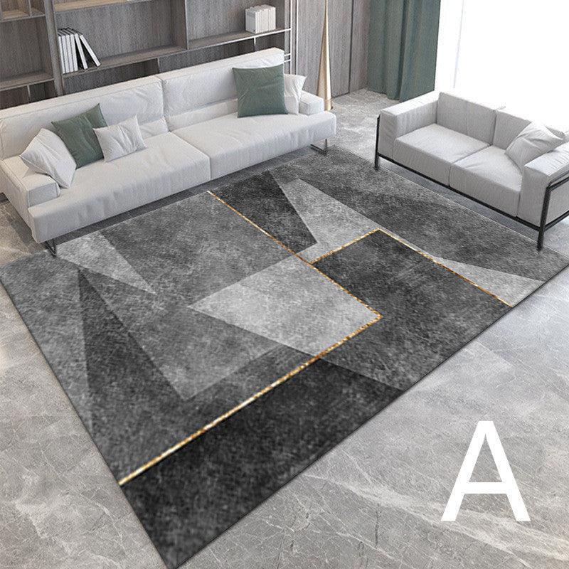 3D Light Luxury Style Floor Mats Bedroom Bedside Carpets - Pacisia
