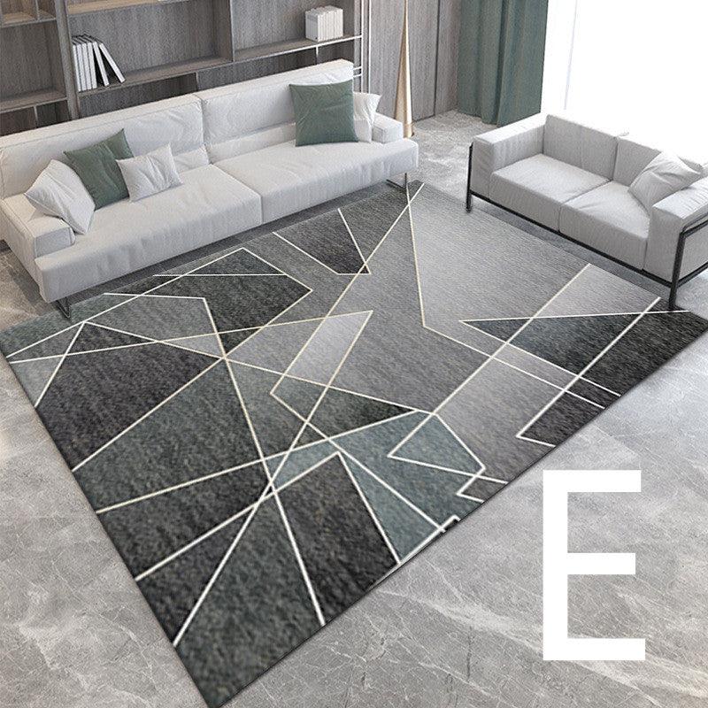 3D Light Luxury Style Floor Mats Bedroom Bedside Carpets - Pacisia