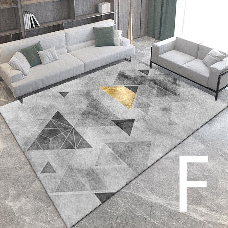 3D Light Luxury Style Floor Mats Bedroom Bedside Carpets - Pacisia