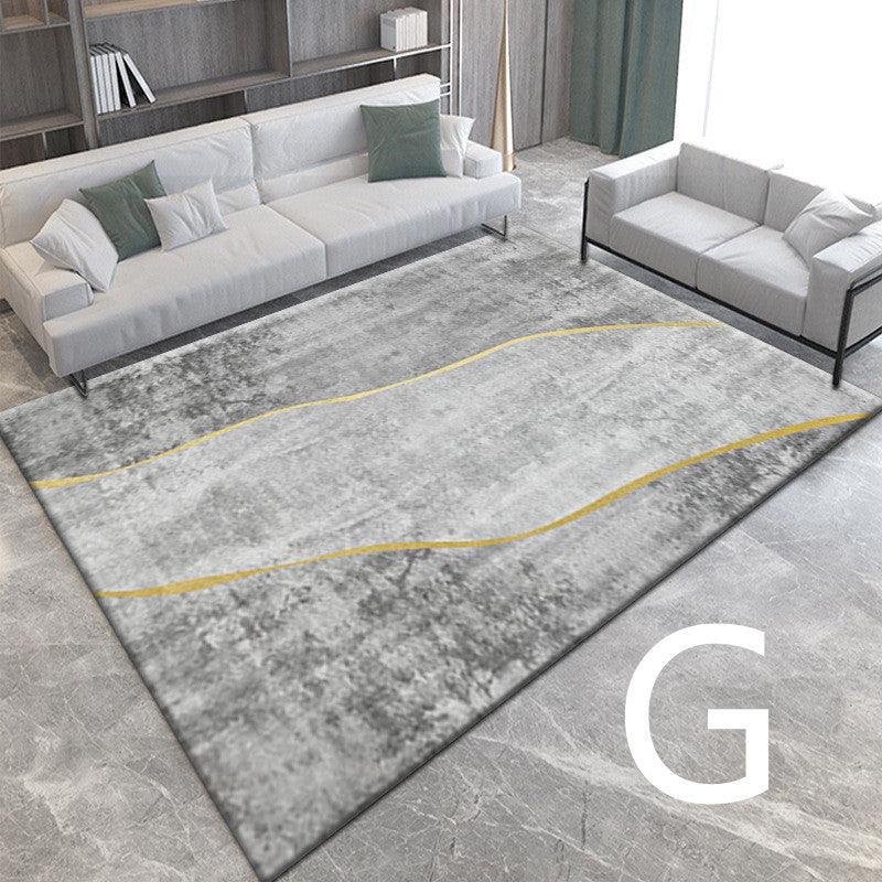 3D Light Luxury Style Floor Mats Bedroom Bedside Carpets - Pacisia