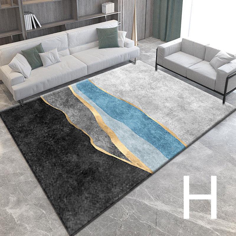 3D Light Luxury Style Floor Mats Bedroom Bedside Carpets - Pacisia