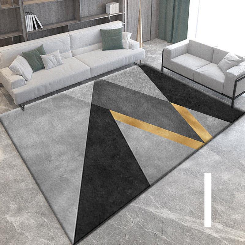 3D Light Luxury Style Floor Mats Bedroom Bedside Carpets - Pacisia