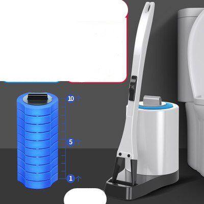 Toilet Brush Without Dead Angle Cleaning Toilet Brush Disposable Household Long Handle Cleaner Tool Bathroom Accessories - Pacisia