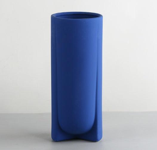 Porcelain Vase Ornaments Modern Minimalist Living Room Table Flower Arrangement Nordic Style Soft Decoration - Pacisia