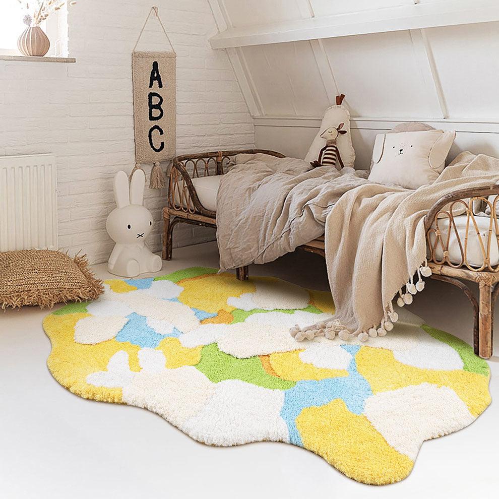 Moss Carpet Household Living Room Absorbent Flocking Carpet Bedroom Non-slip Antifouling Floor Mat - Pacisia