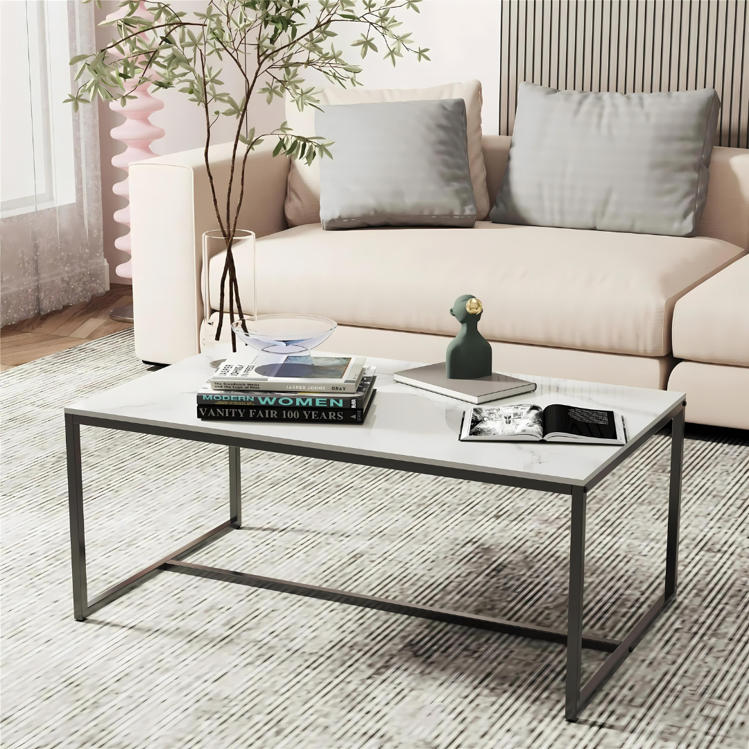 Elysian Marble Top Coffee Table