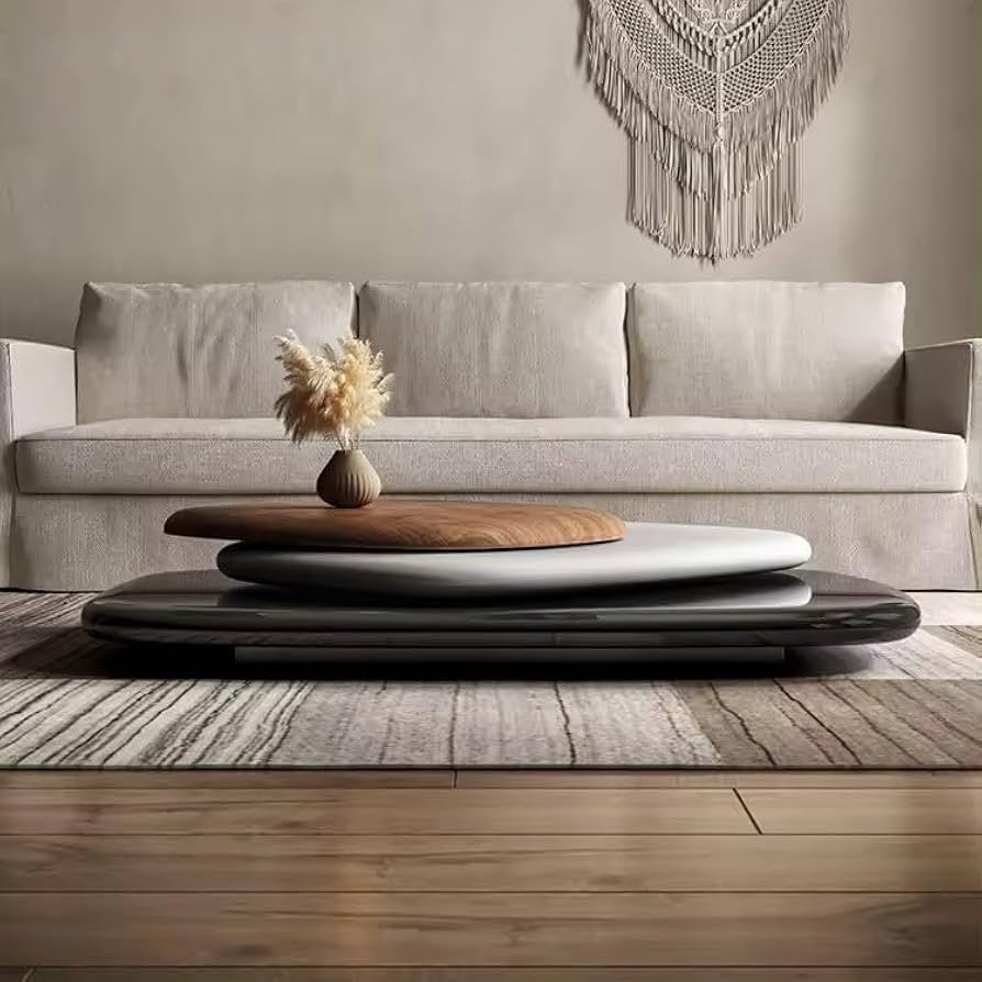 Villa Rotating Coffee Table - Contemporary Italian Elegance