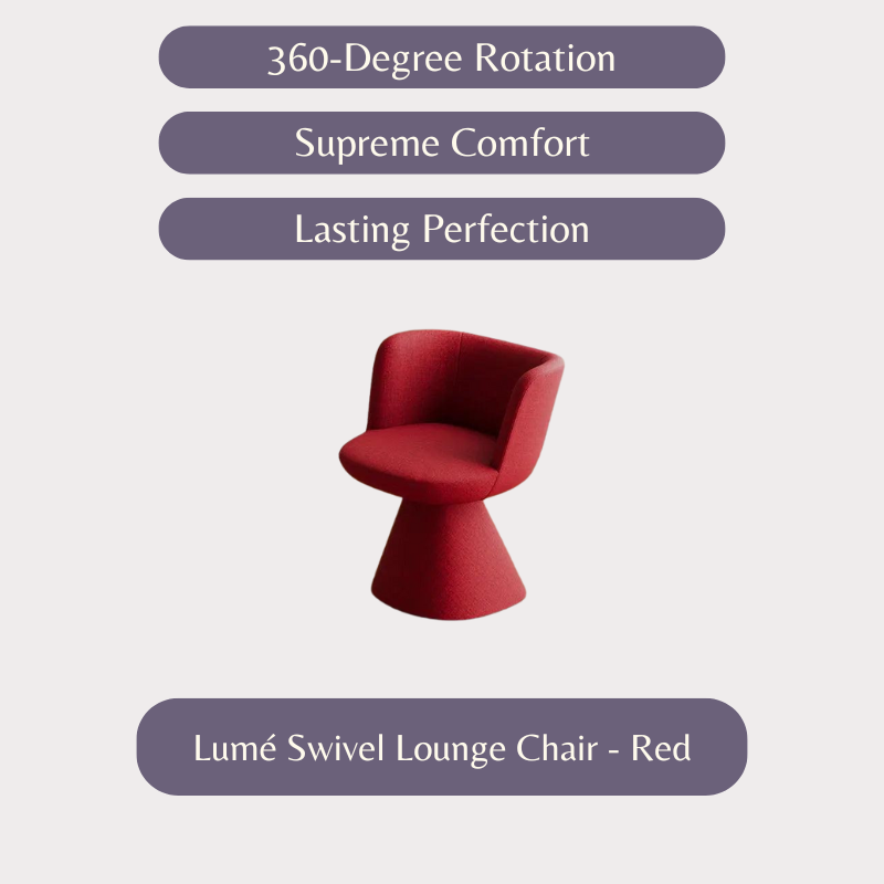 Lumé Swivel Lounge Chair