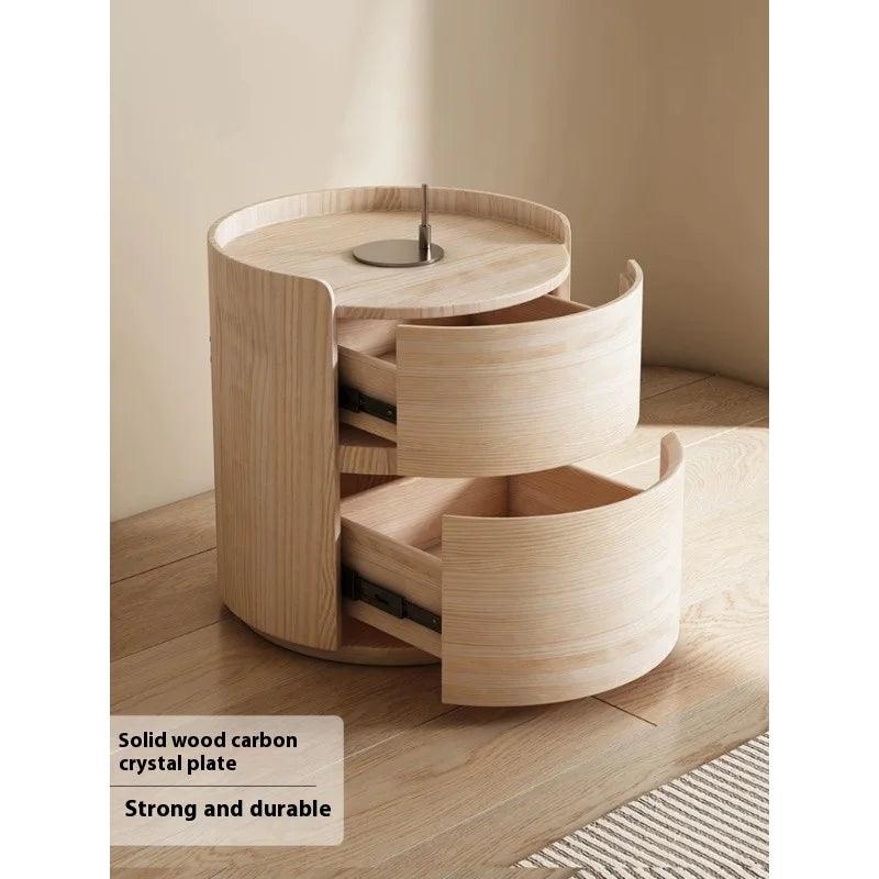 Storage Locker Bedside Tables Dresser Bedroom Mesa Lateral Cute Nightstand Aesthetic Bedside Tables Manicure Moveis Furniture ZT - Pacisia