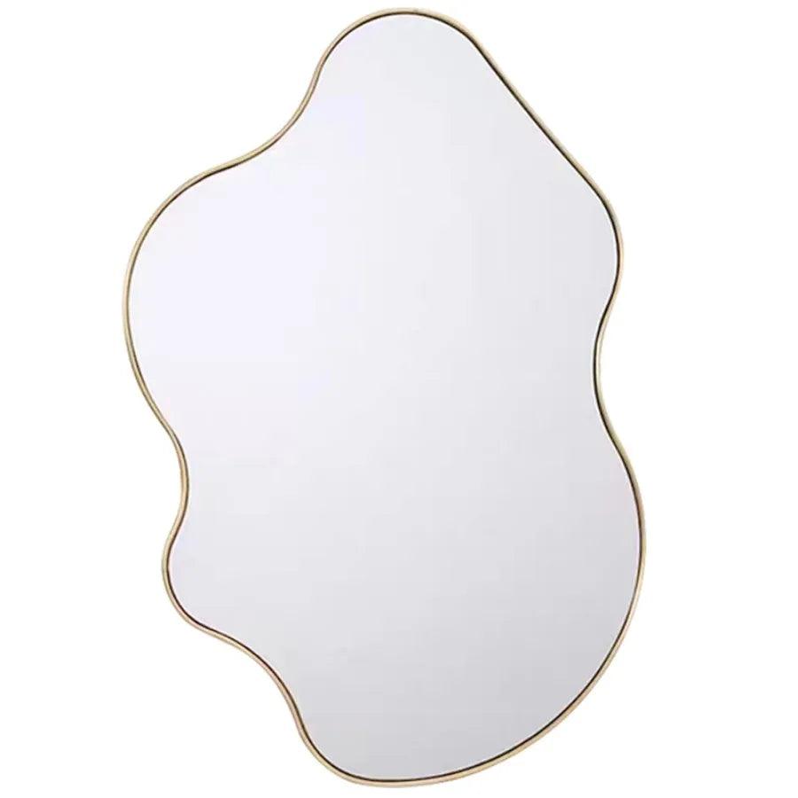Aesthetic Mirror Decoration Makeup Sheet Desk Vanity Mirror Ornament Shower Women Bedroom Living Room Big Specchio Home Decor - Pacisia
