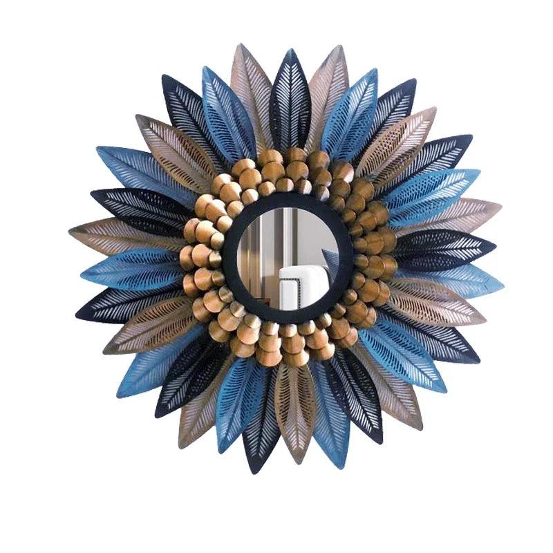 Shower Nordic Mirrors Korean Luxury Aesthetic Makeup Mirrors Living Room Irregular Adornos Para El Hogar Home Accessories - Pacisia