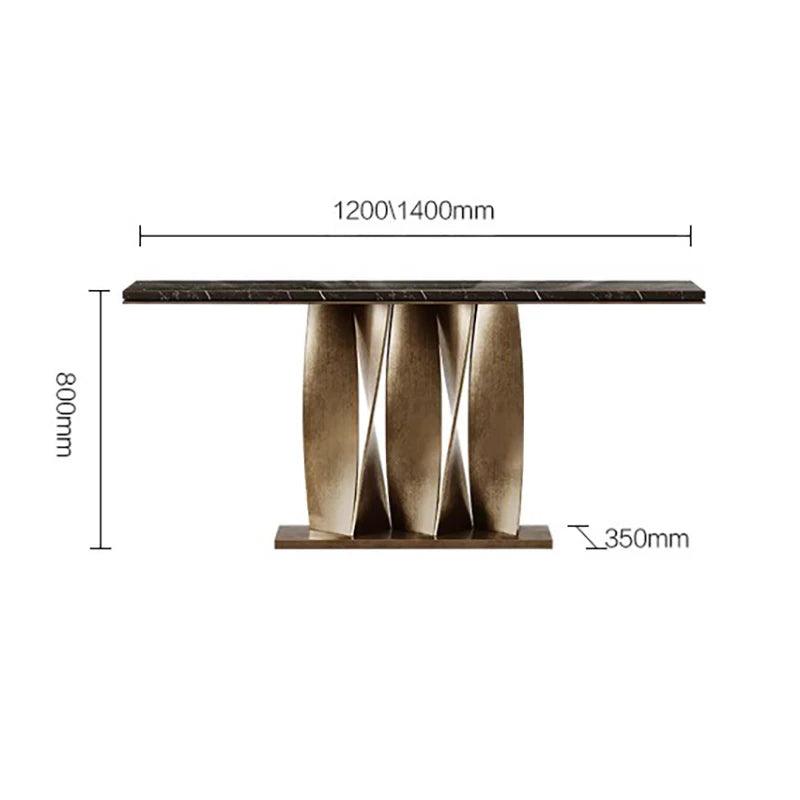 Hotel Garden Living Room Table Metal Luxury Classic Office Table Minimalist Black Tavolino Soggiorno Moderno Hallway Furniture - Pacisia