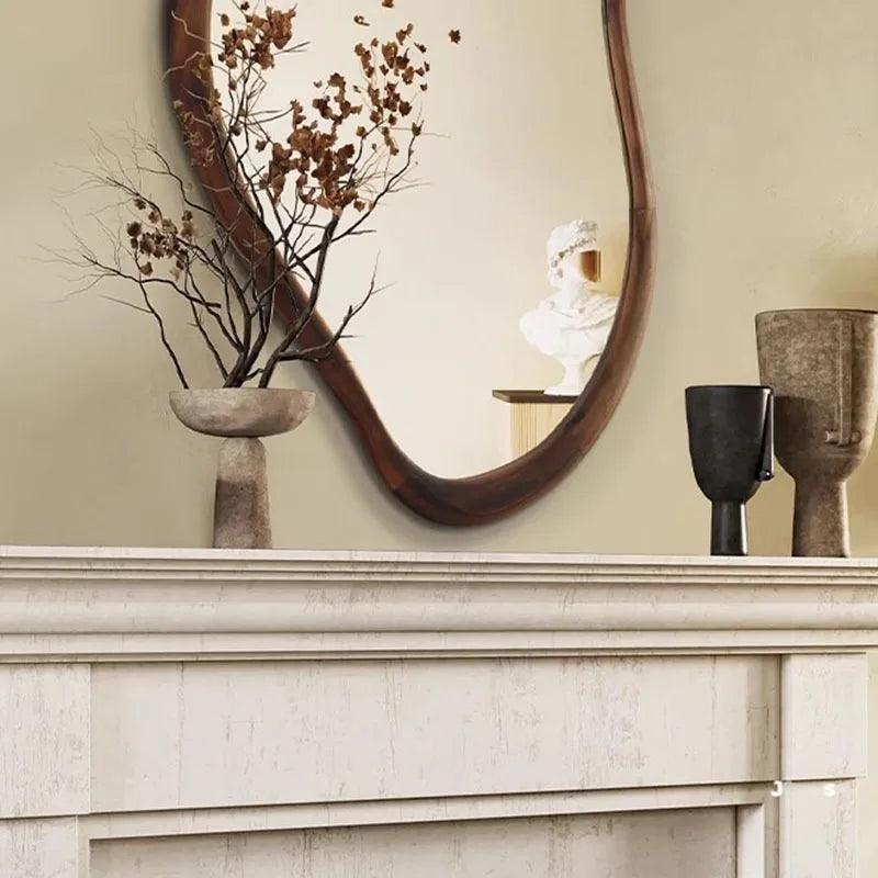 Girls Decorative Mirrors Wall Antique Toilet Full Length Irregular Mirror Aesthetic Espejo De Cuerpo Entero Home Decoration - Pacisia