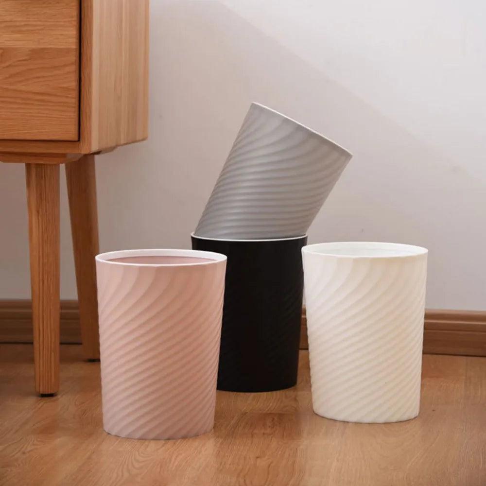 Household garbage bin classification living room uncovered large Nordic creative bedroom kitchen bathroom toilet tube office - Pacisia