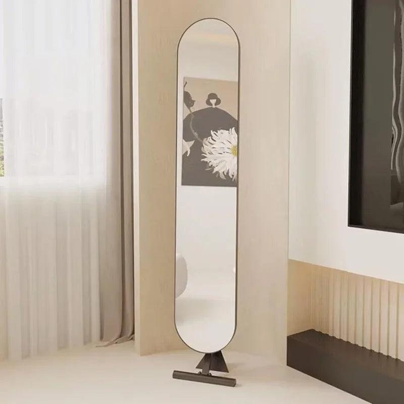 Full Body Decorative Mirrors Standing Floor Aesthetic Living Room Large Modern Mirrors Bedroom Adornos Para El Hogar Room Decor - Pacisia