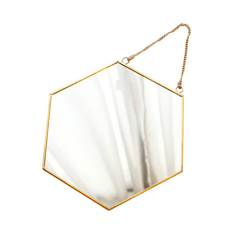 Modern Style Wall Decorative Mirror Nordic Living Room Aestheti Bathroom Mirrors for Bedroom Makeup Lusterko Room Decoration - Pacisia