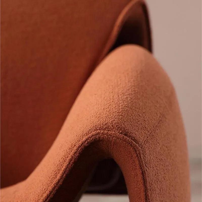 Crab Chair Single Chair Living Room Light Luxury Italian Minimalist High-end Creative Leisure Single Designer Sofa Chair - Pacisia
