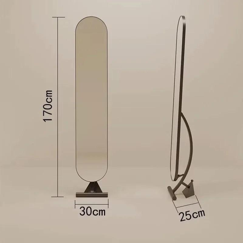 Full Body Decorative Mirrors Standing Floor Aesthetic Living Room Large Modern Mirrors Bedroom Adornos Para El Hogar Room Decor - Pacisia