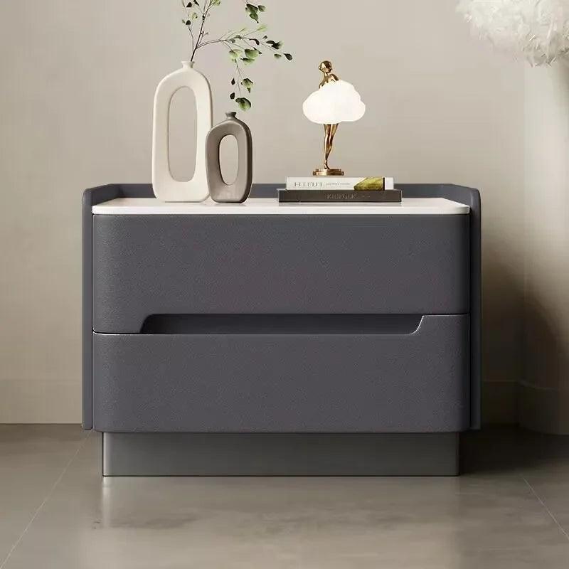 Storage Drawer Nightstand Nordic Bedroom Modern Home Luxury Bedside Table Minimalist Wood Mesitas De Noche Hotel Furniture - Pacisia