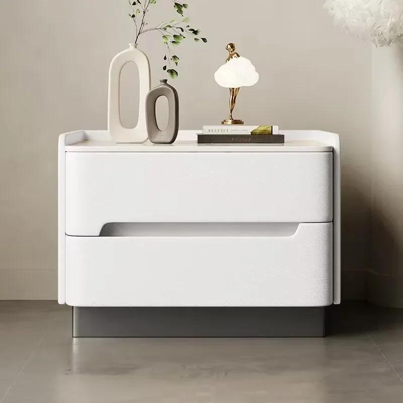 Storage Drawer Nightstand Nordic Bedroom Modern Home Luxury Bedside Table Minimalist Wood Mesitas De Noche Hotel Furniture - Pacisia