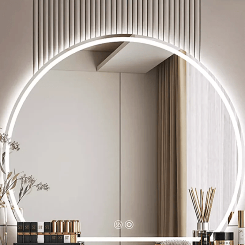 Art Wall Mirror Bathroom Oval Decor Luxury Mirror Decor Nordic Office Decoracion Para El Hogar Decorative Mirrors - Pacisia