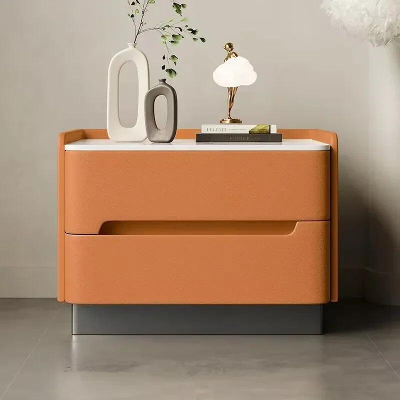 Storage Drawer Nightstand Nordic Bedroom Modern Home Luxury Bedside Table Minimalist Wood Mesitas De Noche Hotel Furniture - Pacisia
