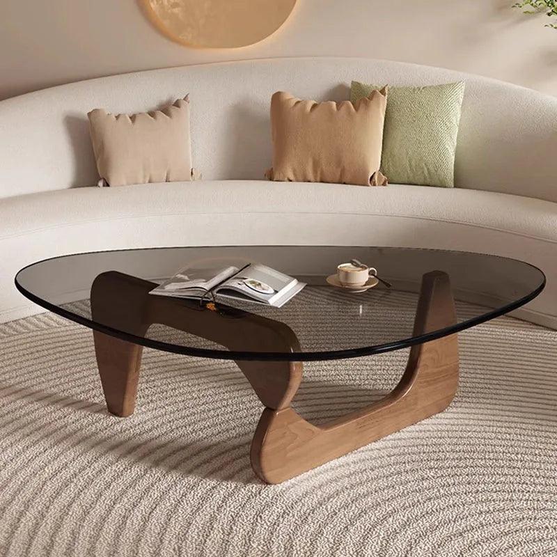 Lift Up Bedroom Coffee Table Trau Black Oval Legs Small Nordic Coffee Table Mesa Lateral Balcony Stoliki Do Kawy Furniture - Pacisia