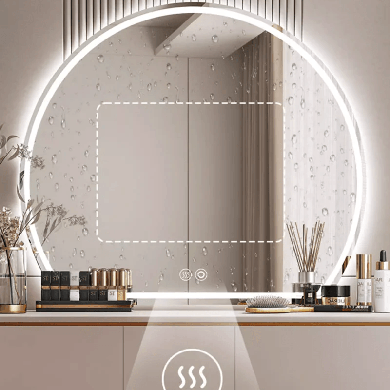 Art Wall Mirror Bathroom Oval Decor Luxury Mirror Decor Nordic Office Decoracion Para El Hogar Decorative Mirrors - Pacisia
