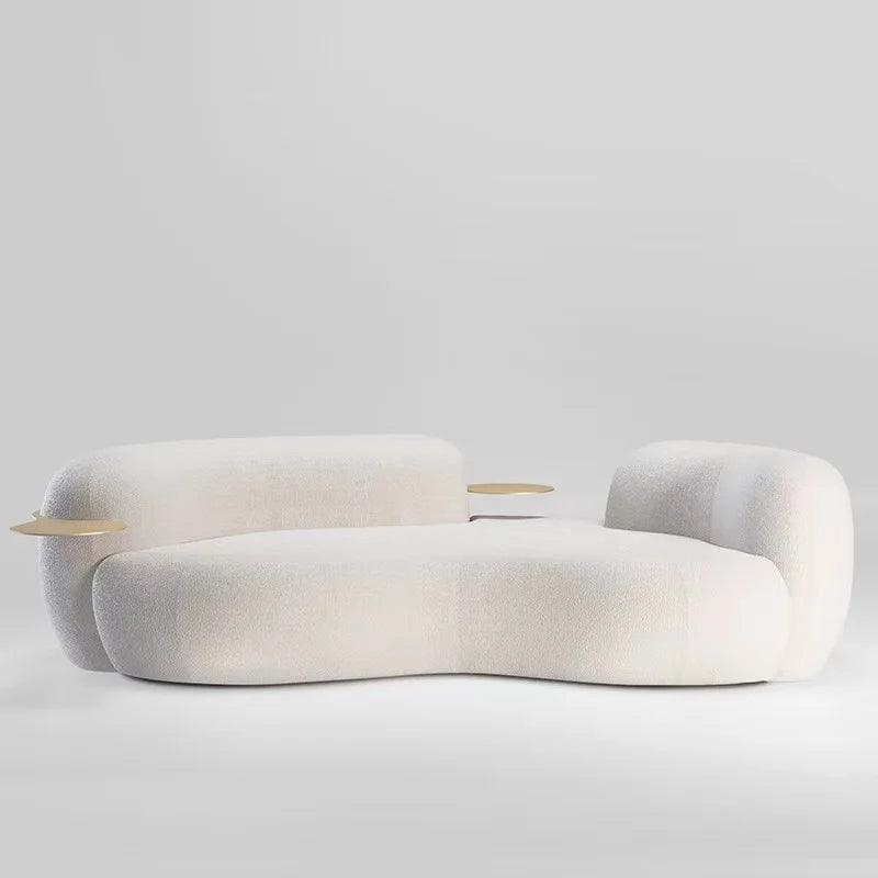 White Nordic Modern Sofa Chair Unique Fancy Lazy Designer Floor Lounge Sofa Living Room Loveseat Sofy Do Salonu Furniture Couch - Pacisia