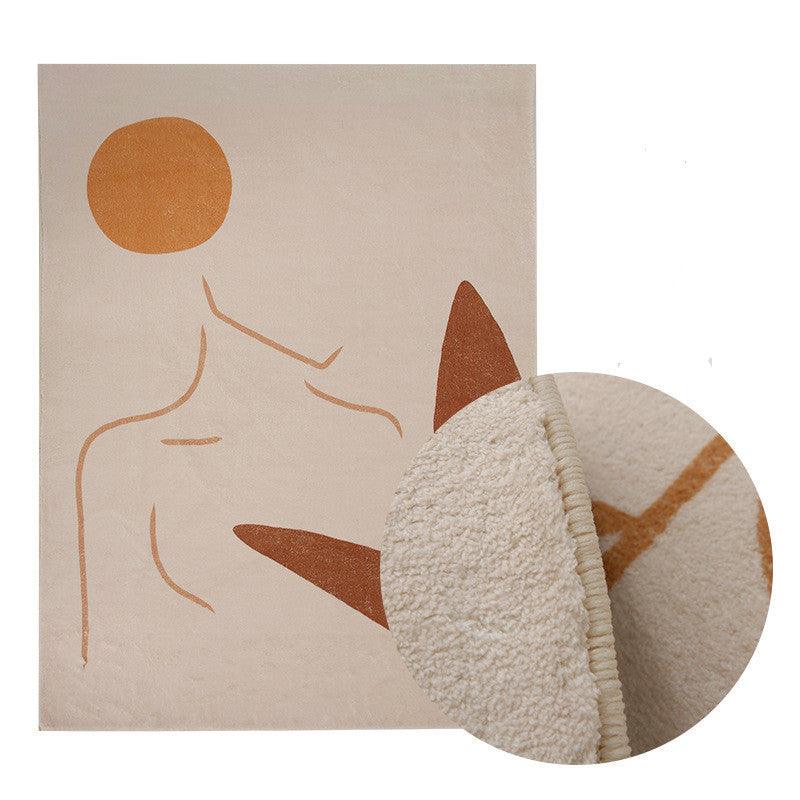 Abstract Bedroom Carpet Living Room Nordic Style Home - Pacisia