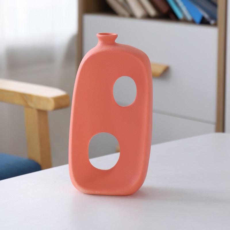 Abstract Ceramic Vase Simple Modern Ornament - Pacisia