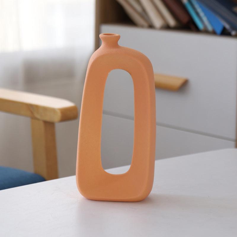Abstract Ceramic Vase Simple Modern Ornament - Pacisia
