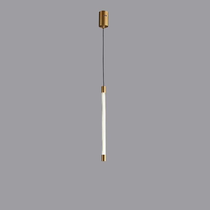 All Copper Duplex Staircase Long Chandelier - Pacisia