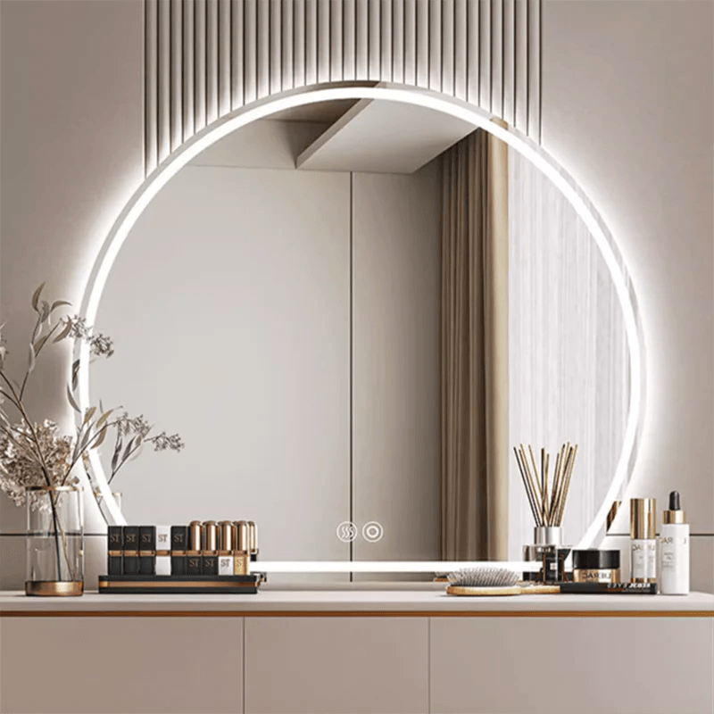 Art Wall Mirror Bathroom Oval Decor Luxury Mirror Decor Nordic Office Decoracion Para El Hogar Decorative Mirrors - Pacisia