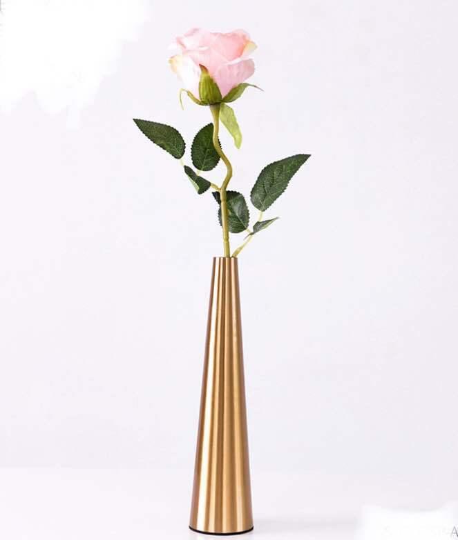 Artificial flower decoration, living room, Iron vase - Pacisia