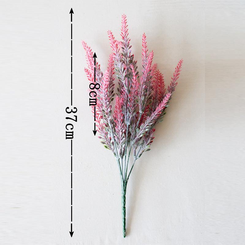 Artificial Flower Potted Plastic Flower Fake Bouquet Plant Home Decoration - Pacisia