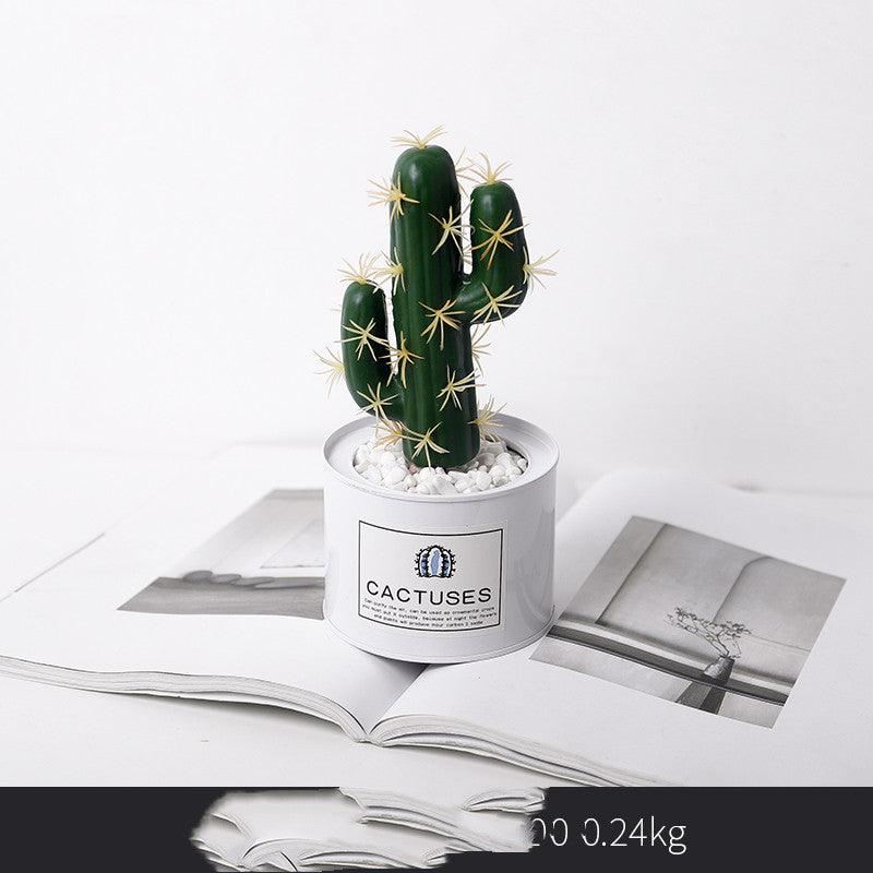 Artificial Green Plant Ornaments Potted Ornaments Green Plants Fake Flower Ornaments - Pacisia